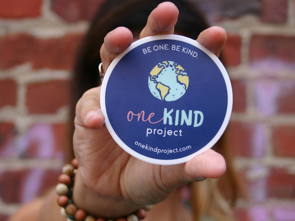 BE ONE. BE KIND. STICKERS
